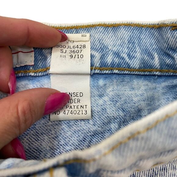 Vintage Sasson Brand Acid Wash High Rise Pleated Shorts 9/10 Perfect Condition - Picture 5 of 16